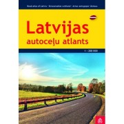 Lettland vägatlas Jana Seta